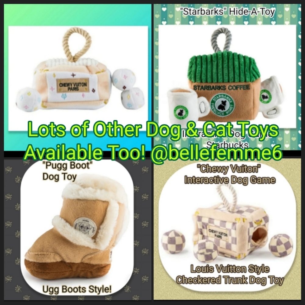 GO TO NEW LISTING @BELLEFEMME6 Dog Puzzle Chewy Hide A Toy - Picture 9 of 11